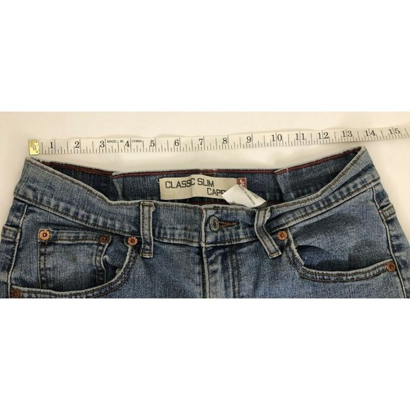 Women's Levi's Classic Slim Capris Size 12 Jeans - Picture 6 of 7